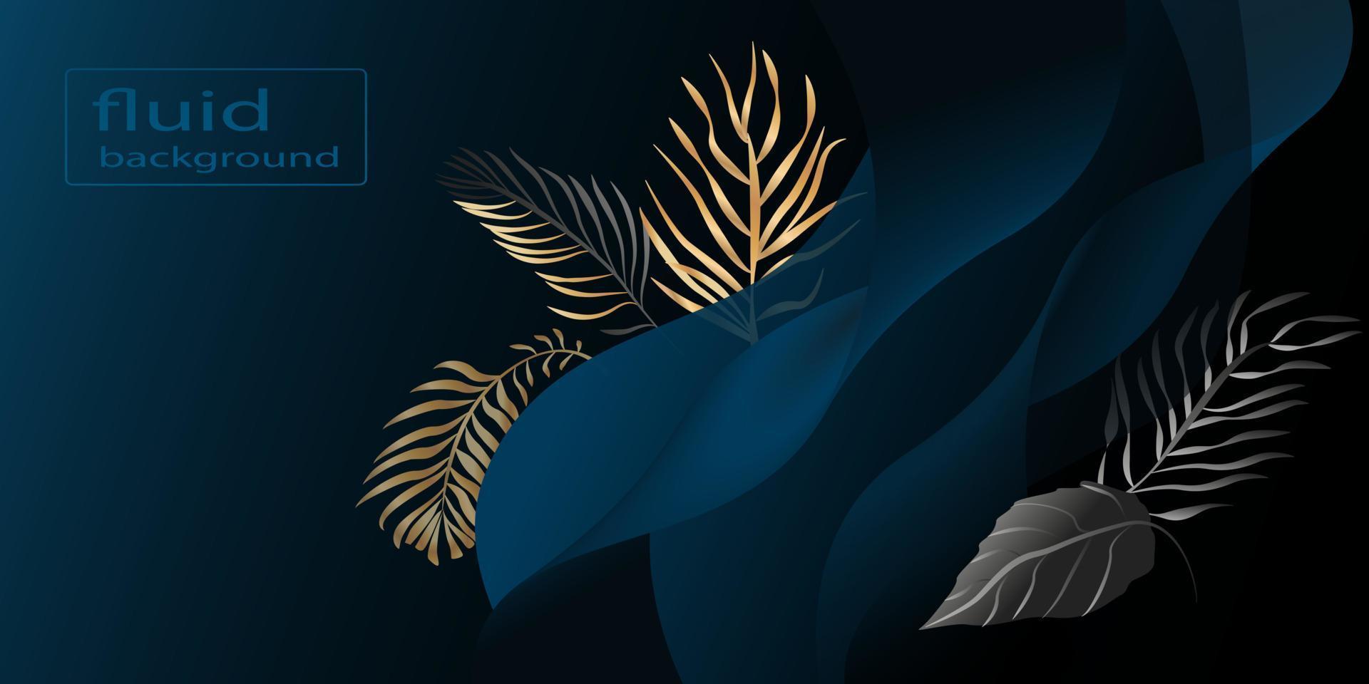 Dark luxury background. vector