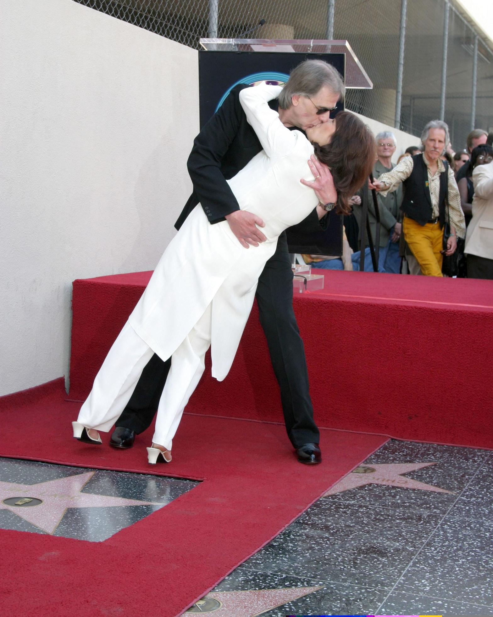 Jim Ladd and wife ShellyJim Ladd receives Star on the Hollywood Walk of