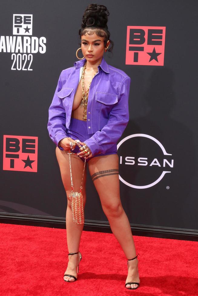 LOS ANGELES  JUN 26  India Love Westbrooks at the 2022 BET Awards at Microsoft Theater on June 26 2022 in Los Angeles CA photo