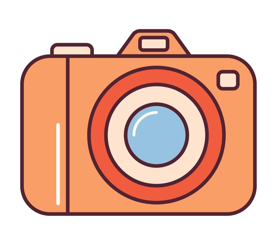 colored camera design 21636713 Vector Art at Vecteezy