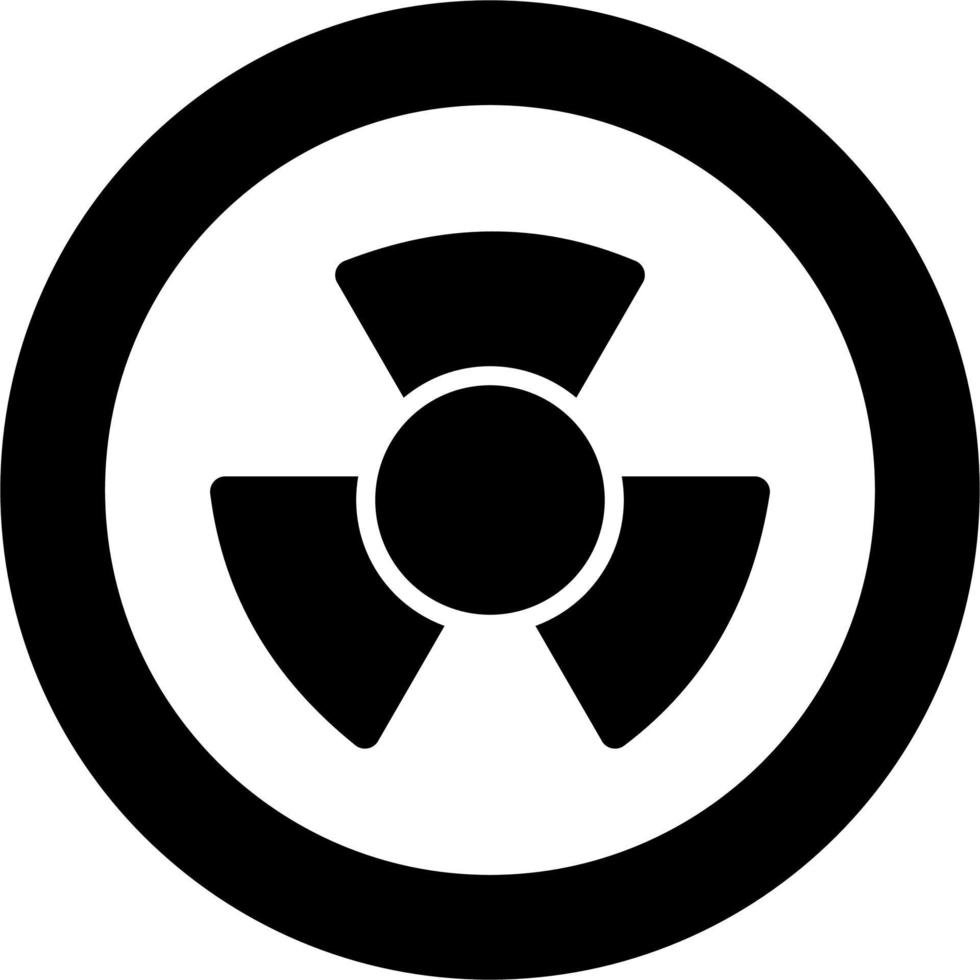 Radiation Vector Icon