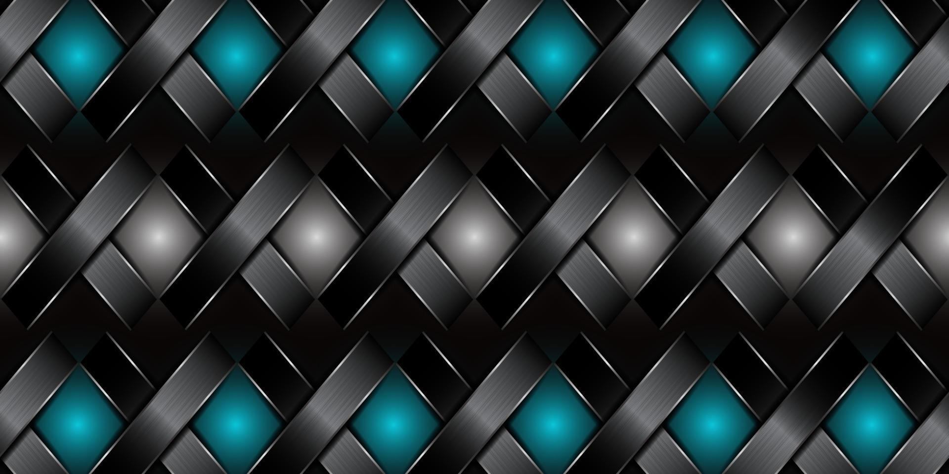 abstract dark black gradient kriskros background design vector
