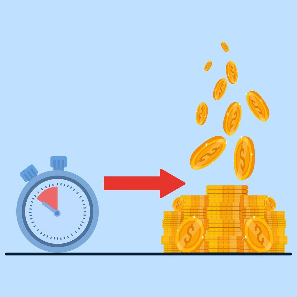 fast payments, fast money, small loans, borrow money, financial solutions, microloans, financial terms, transaction speed concept, send and receive cash transactions, flat illustration design. vector