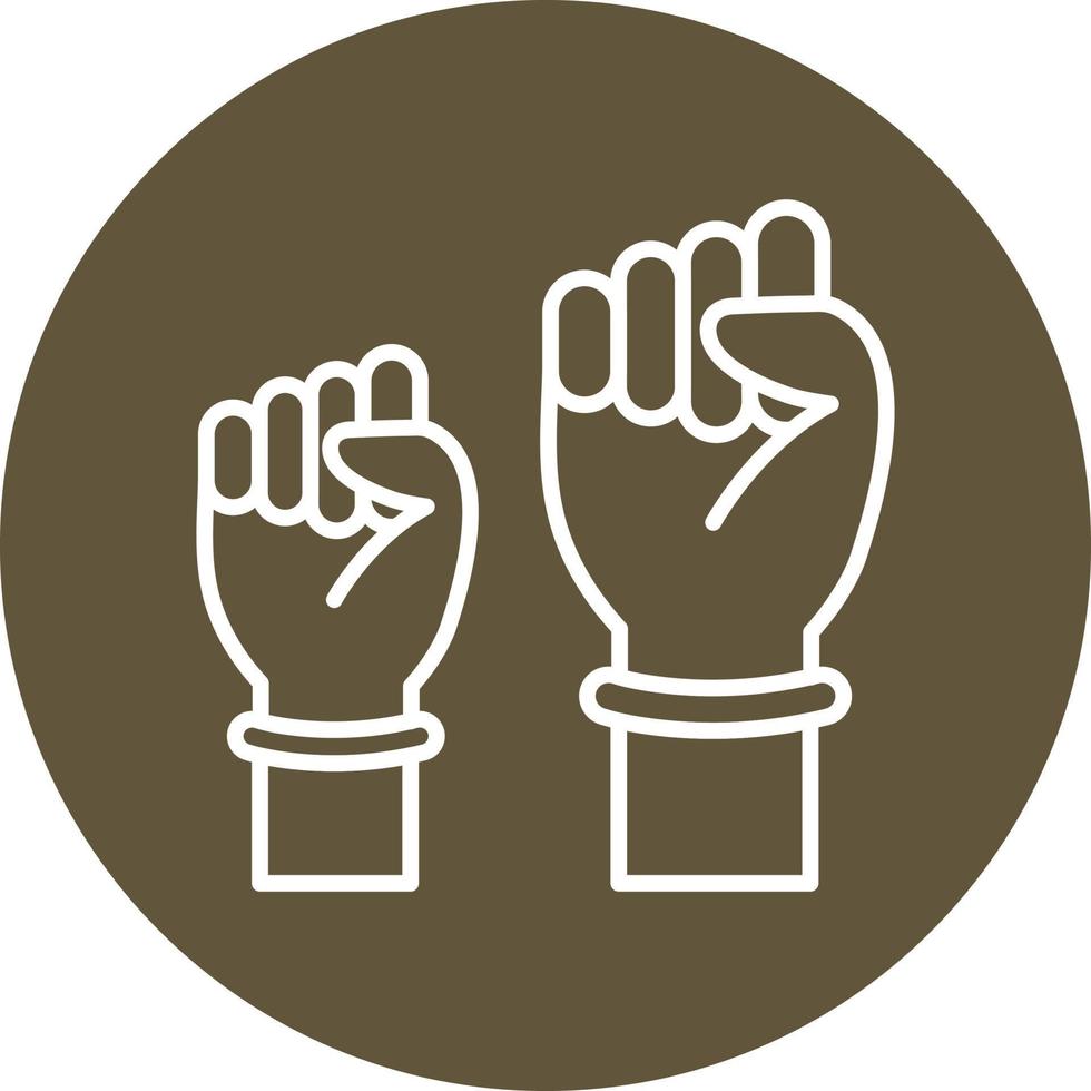 Womens Power Vector Icon