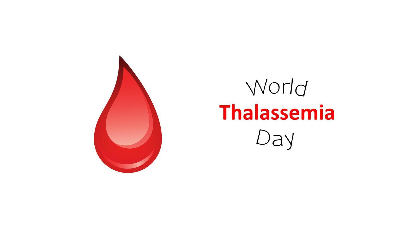 World thalassemia day vector illustration.World thalassemia day banner poster background