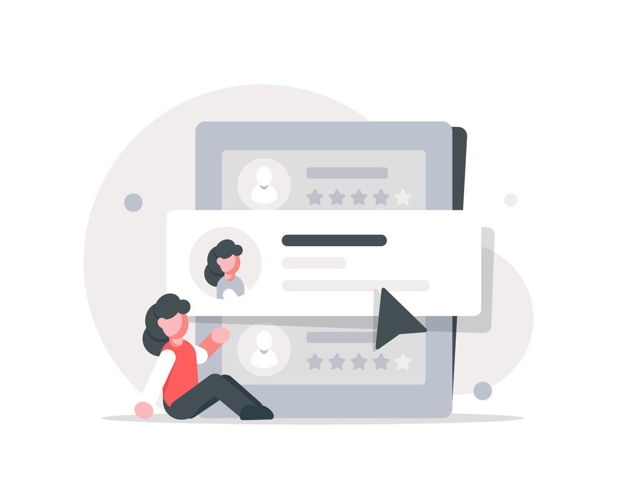 People Characters Choosing Best Candidate for Job,Recruitment Process. Human Resource Management and Hiring Concept vector