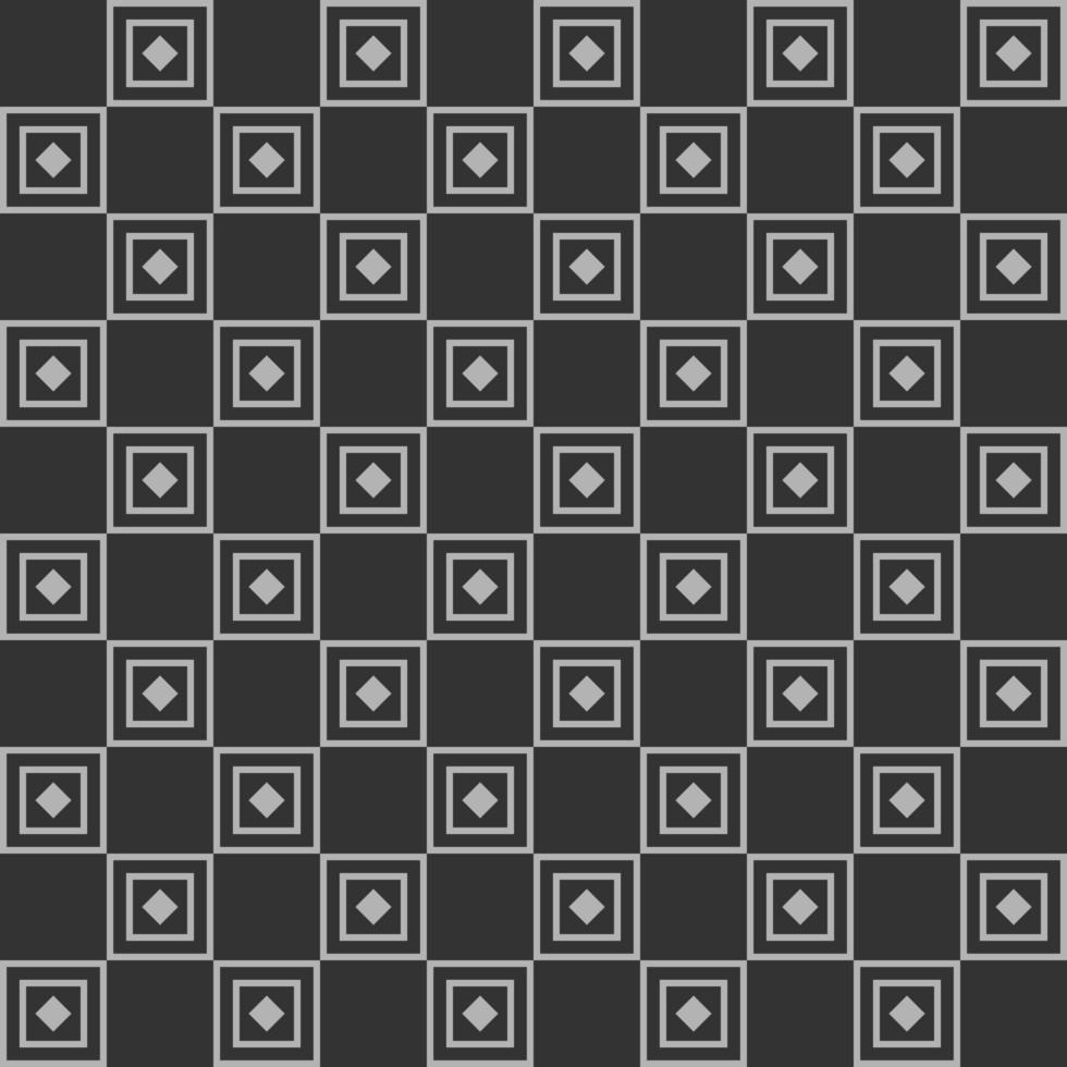 Square black tile free pattern background. Checkerboard pattern for deco, interior, wrap print, walls, background. Repeating pattern. Free pattern. vector