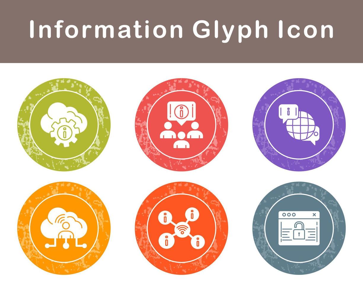 Information Vector Icon Set