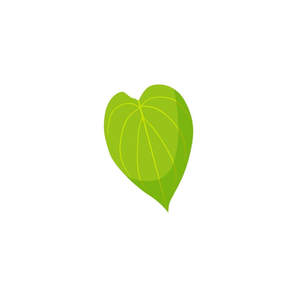 A green leaf with the word maple on it vector