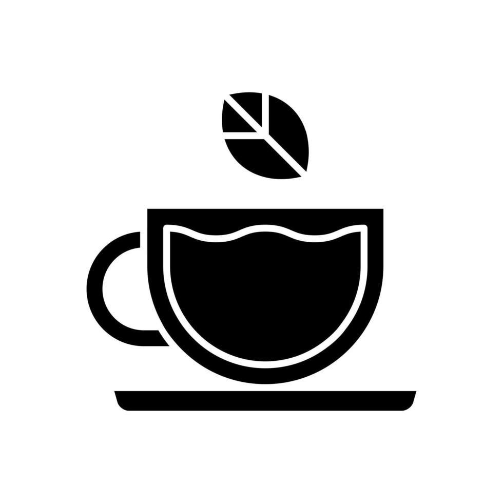 café taza icono vector. té taza ilustración signo. caliente bebida símbolo o logo. vector