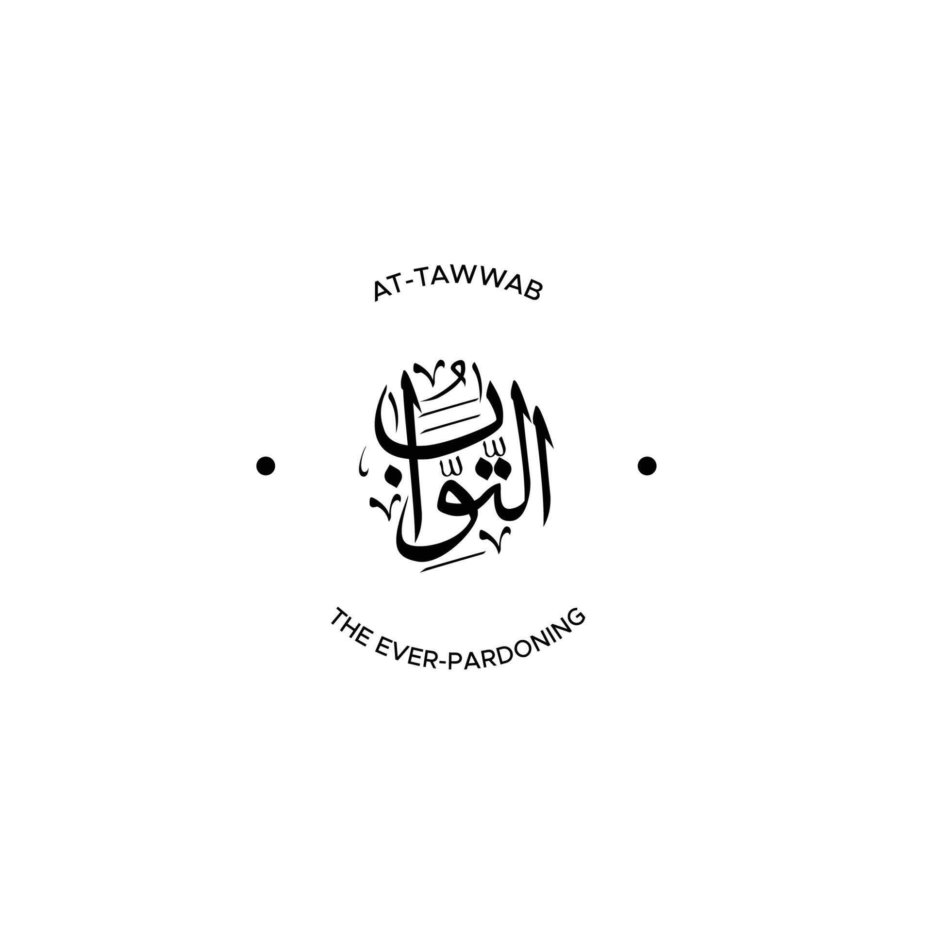 Allah's Name with meaning in Arabic Calligraphy Style 21638138 Vector