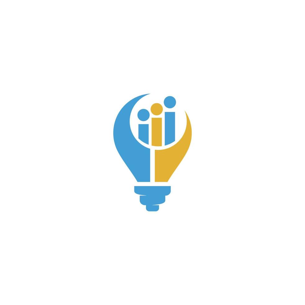 The logo for the company is called light bulb vector