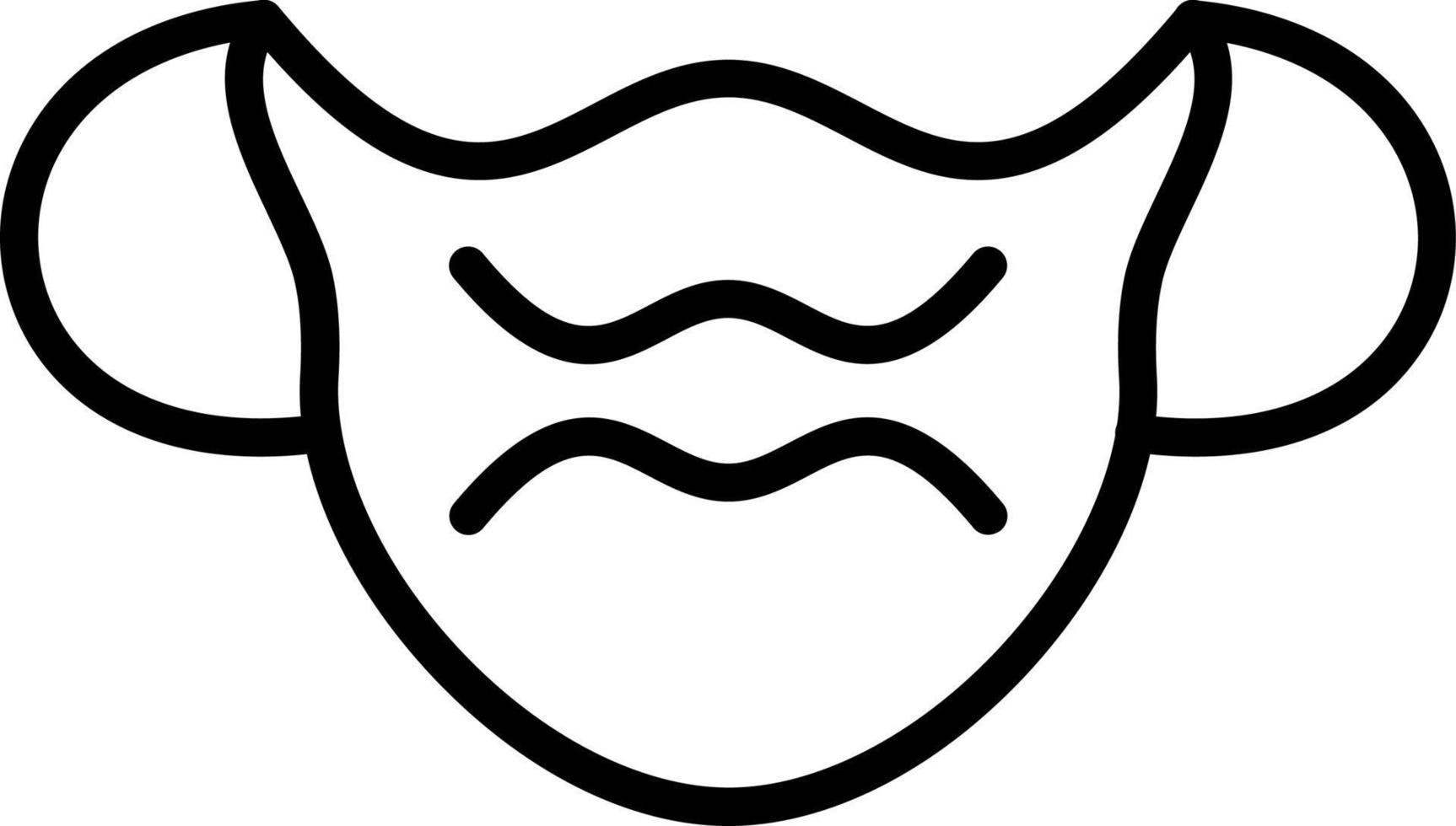 Mask Icon Style vector