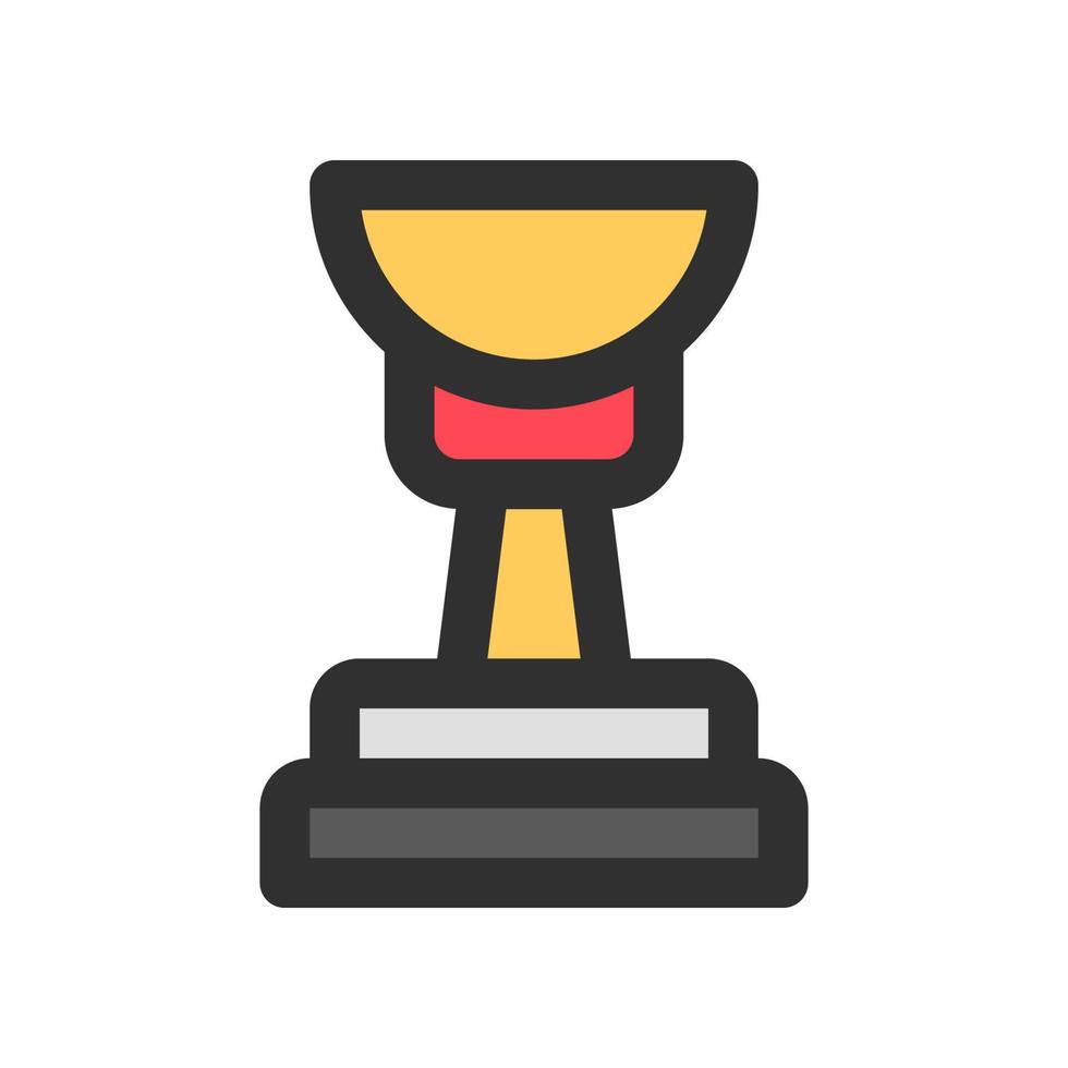 icono de trofeo para el diseño de su sitio web, logotipo, aplicación, ui. vector