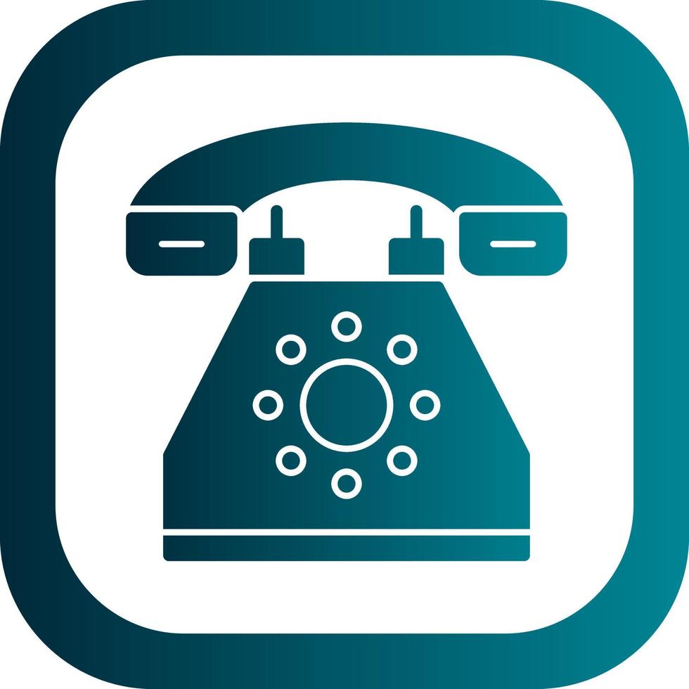 Telephone Vector Icon Design