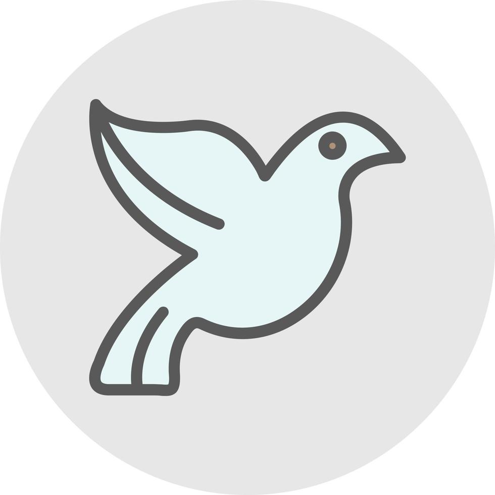 Dove Vector Icon Design