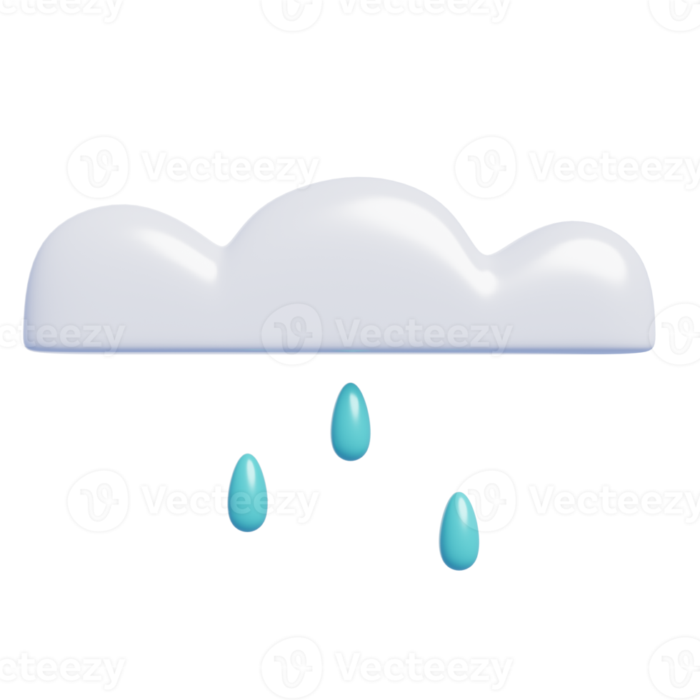 Weather forecast icons.3d rendering. png