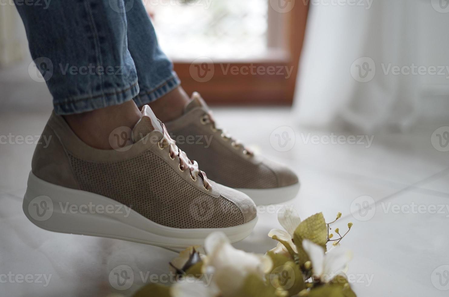 Sport woman shoes spring collection photo
