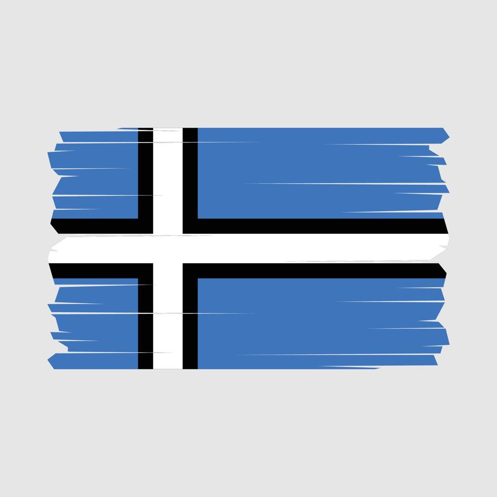 Estonia Flag Vector Illustration