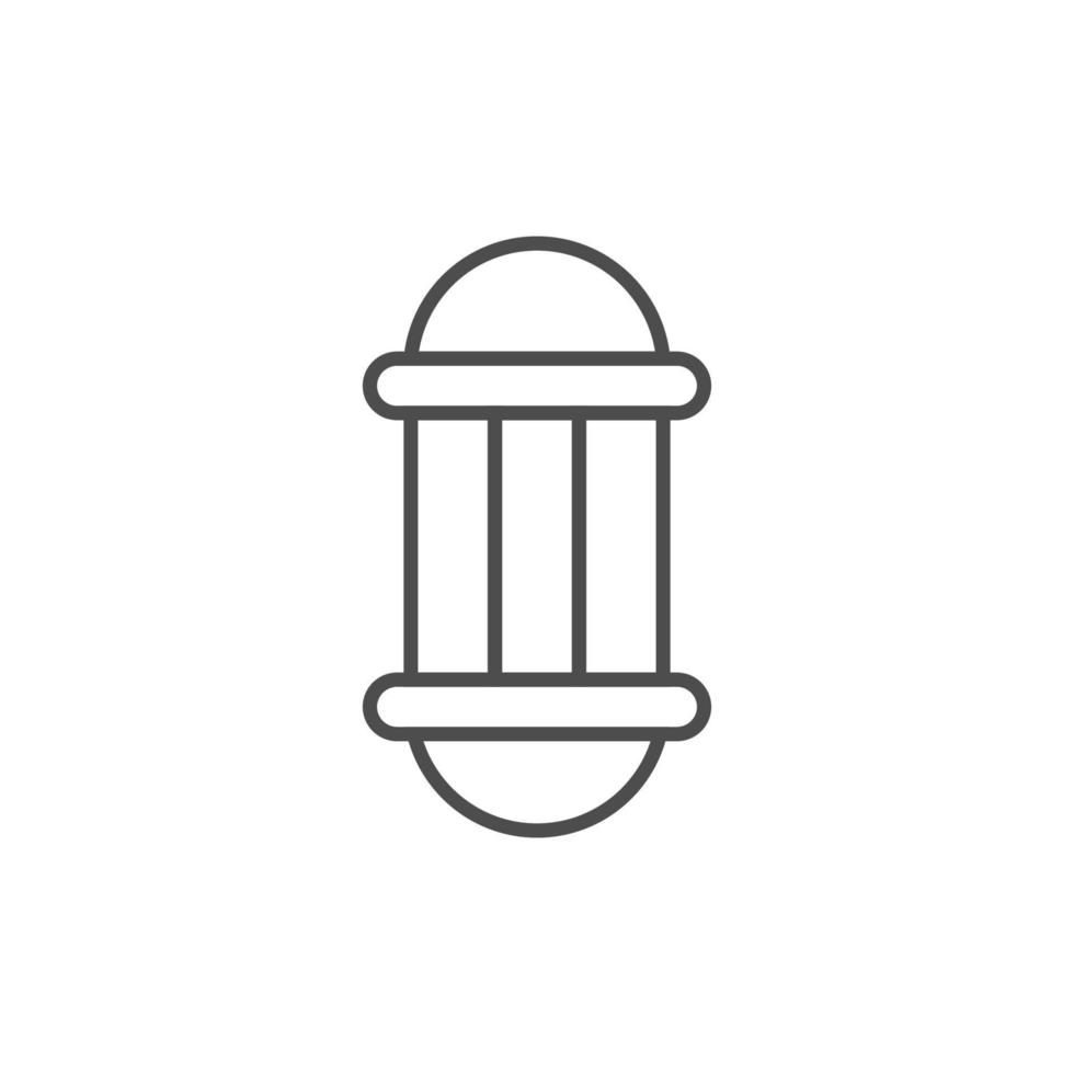 ramadan and eid mubarak muslim icon vector