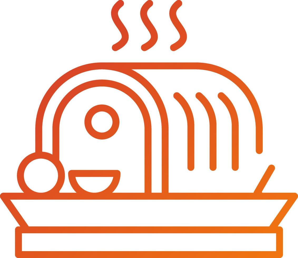 Roasted Meat Icon Style vector