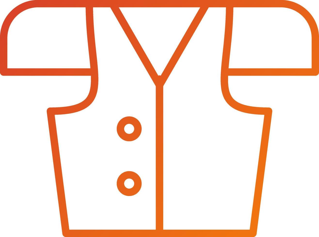 Shoulder Pad Icon Style vector