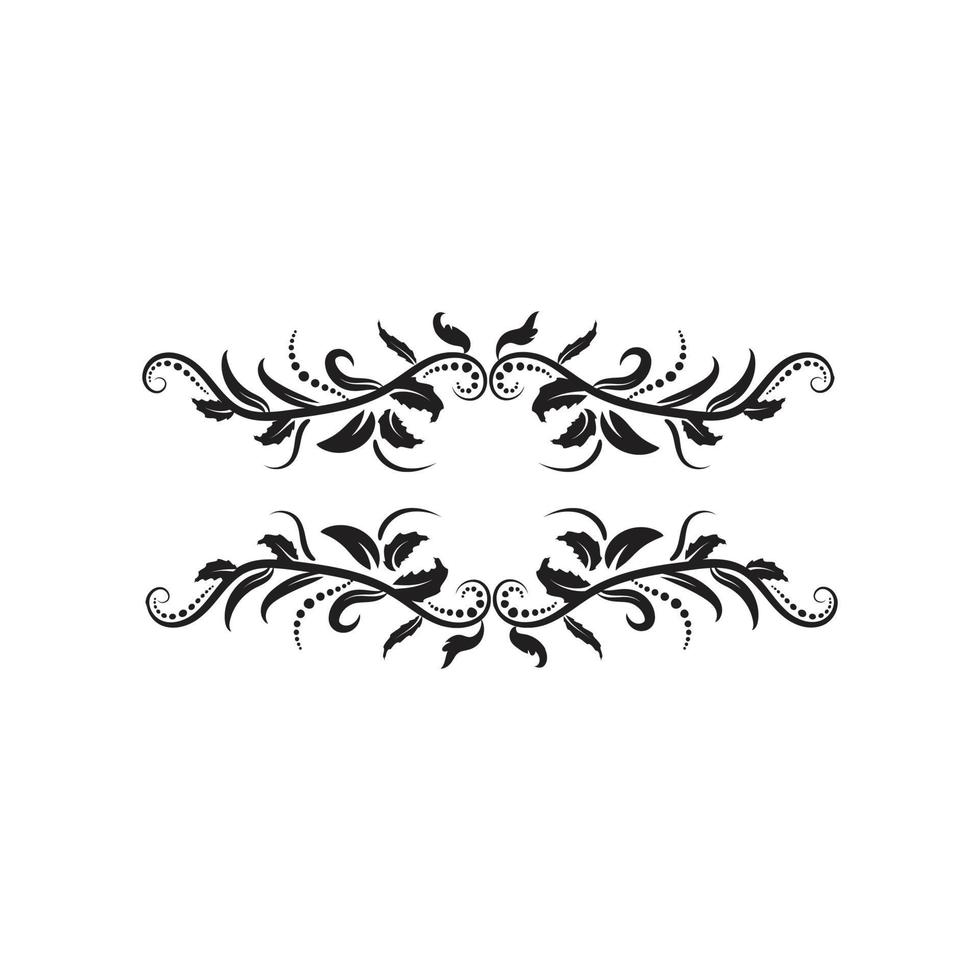 ornaments design, scroll elements, decorative vector frames and borders