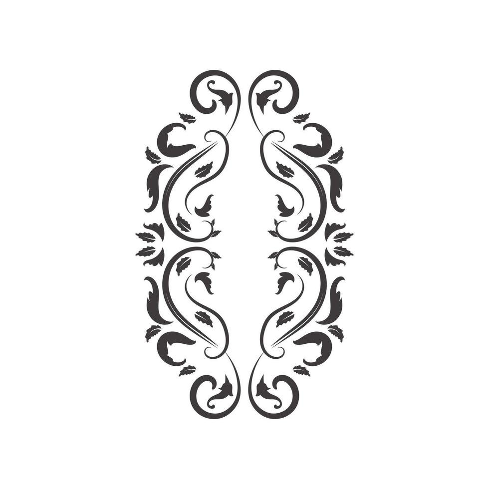 ornaments design, scroll elements, decorative vector frames and borders
