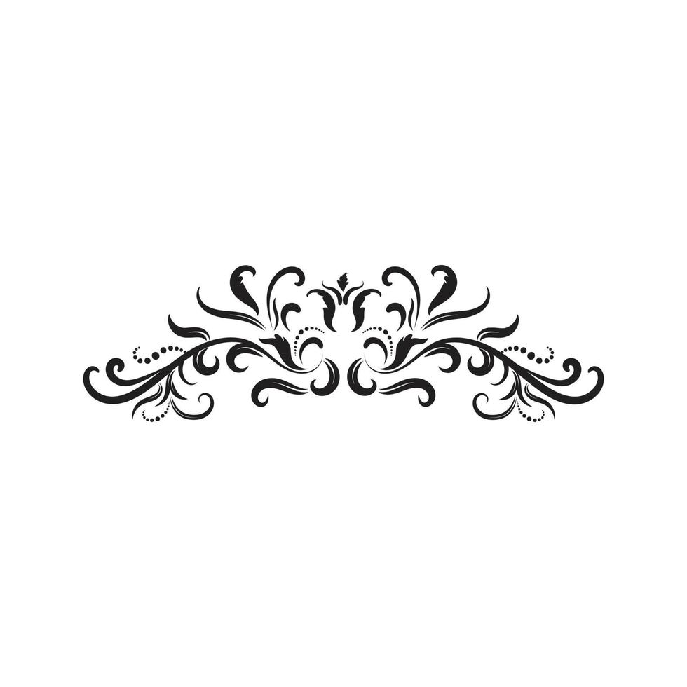 ornaments design, scroll elements, decorative vector frames and borders