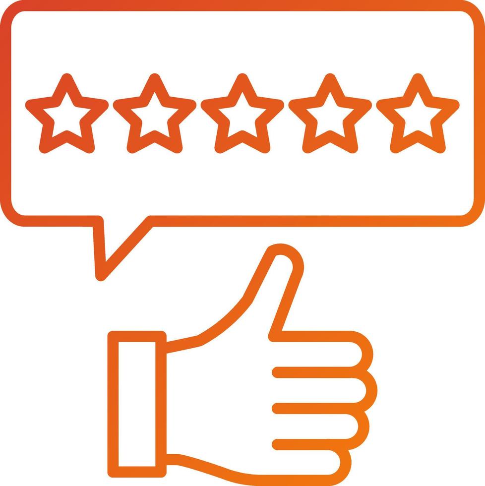 Customer Feedback Icon Style vector