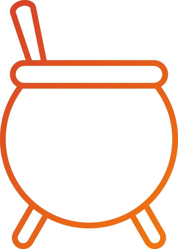 Cauldron Icon Style vector