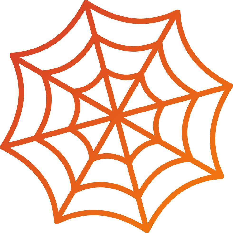 Spiderweb Icon Style vector
