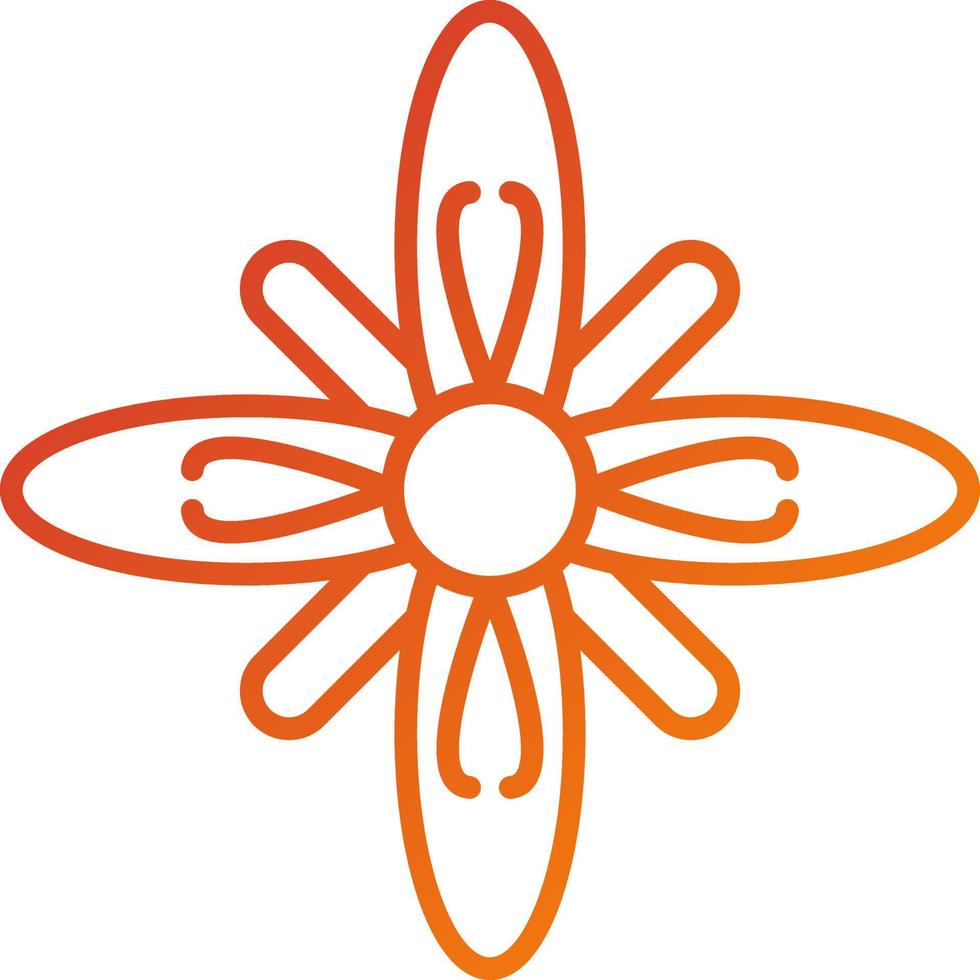 Garlic Mustard Icon Style vector