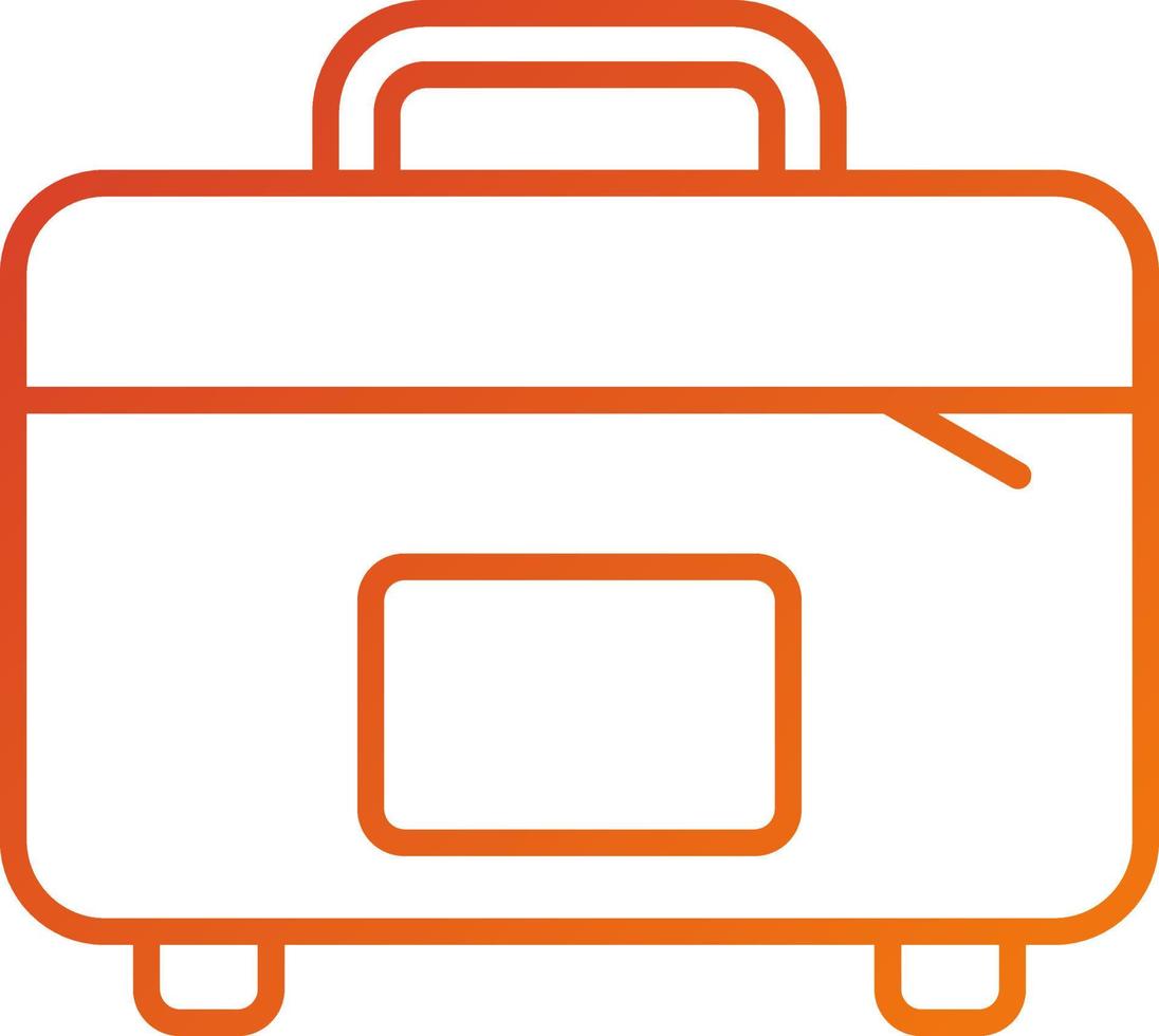 Carrying Case Icon Style vector