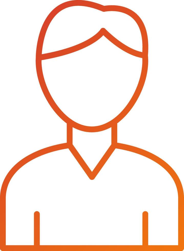Man Icon Style vector