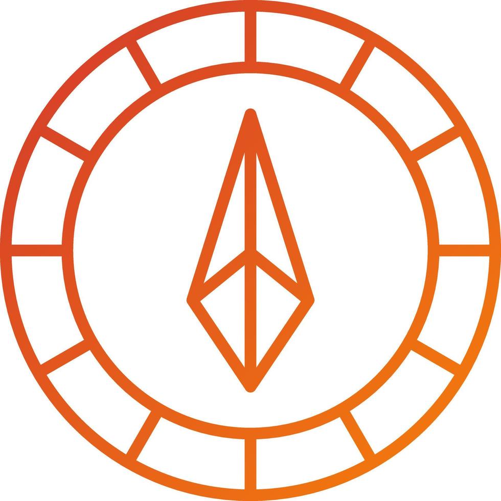 Ethereum Icon Style vector