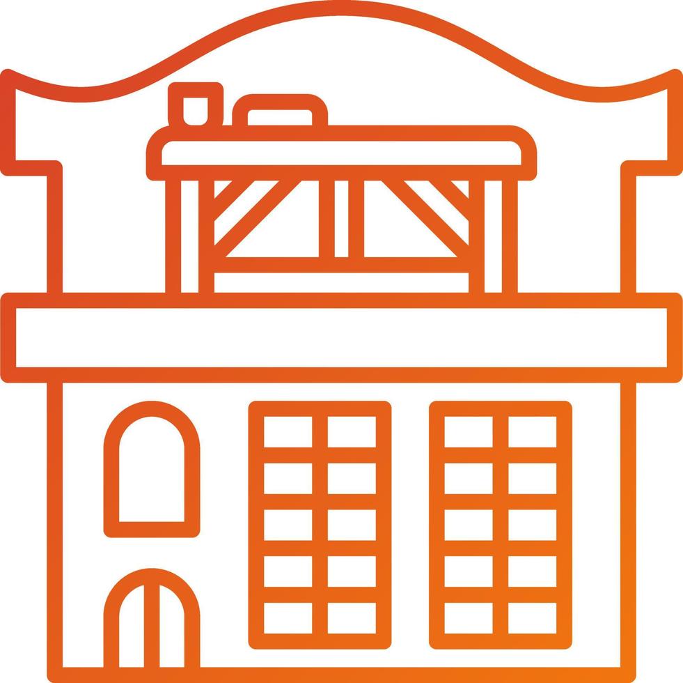 Spa Center Icon Style vector