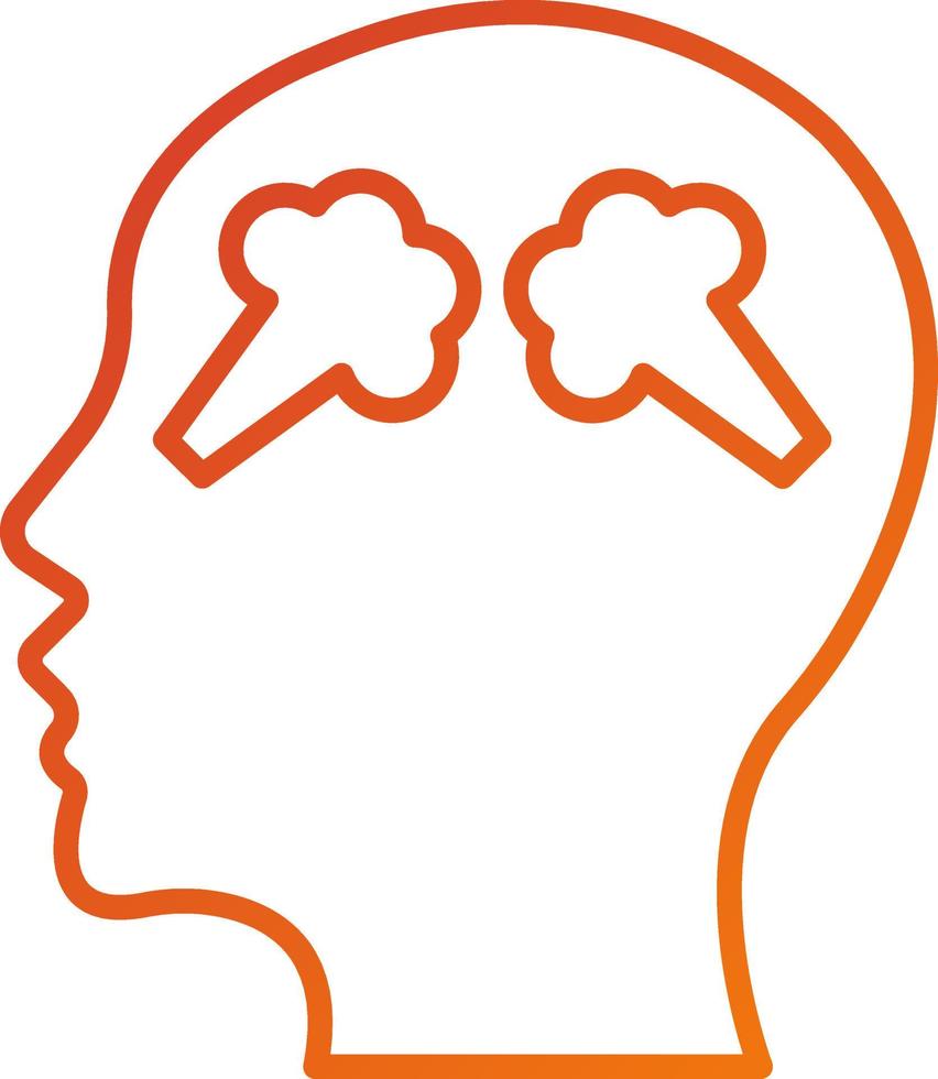 Anger Icon Style vector