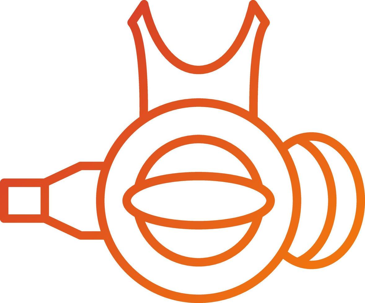 buceo regulador icono estilo vector