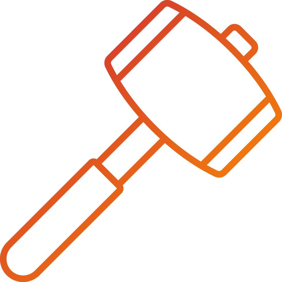 Mallet Icon Style vector