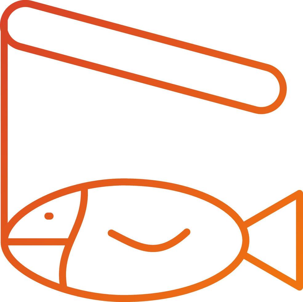 Fishing Icon Style vector