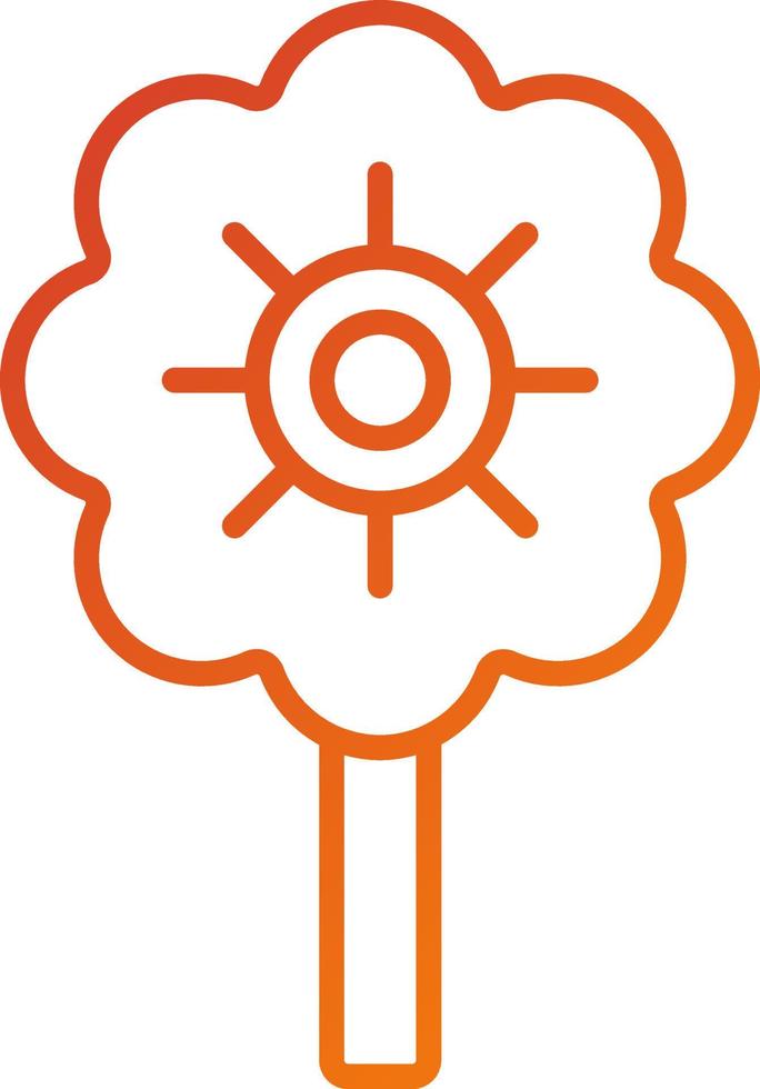 Dandelion Icon Style vector