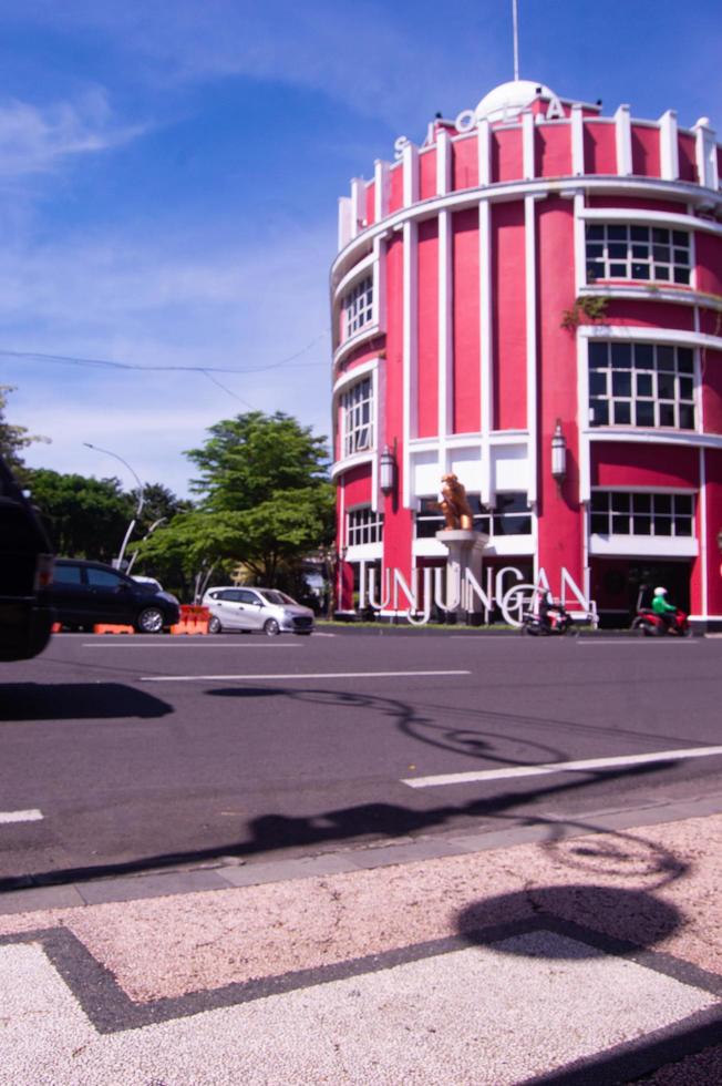 surabaya, indonesia, 2022 - view of tunjungan plaza building on tunjungan street surabaya photo