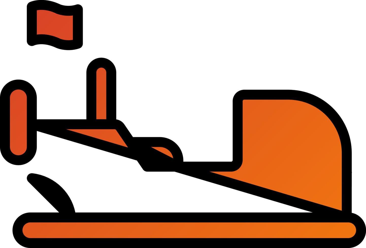 Bumper Cars Icon Style vector