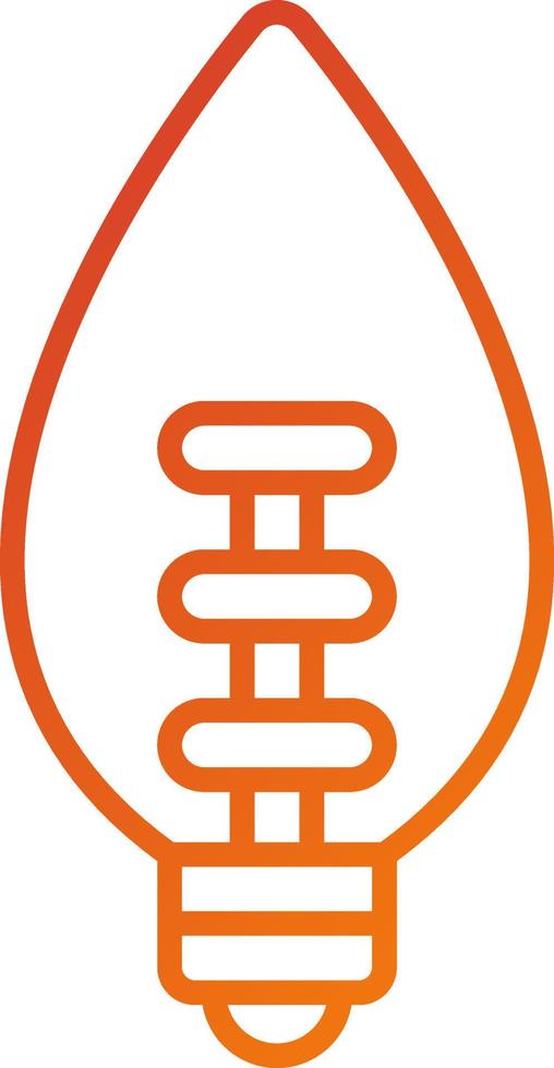 Halogen Lamp Icon Style vector