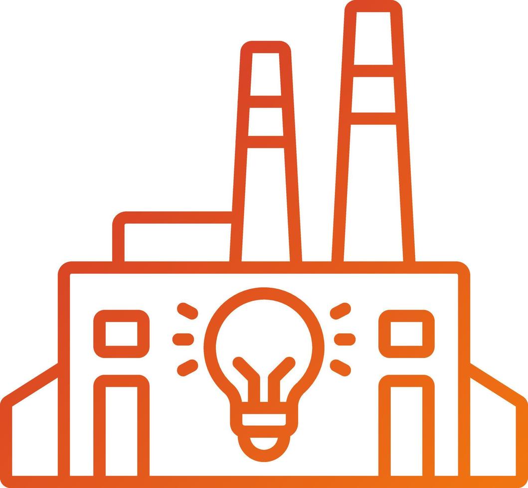 Light Pollution Icon Style vector
