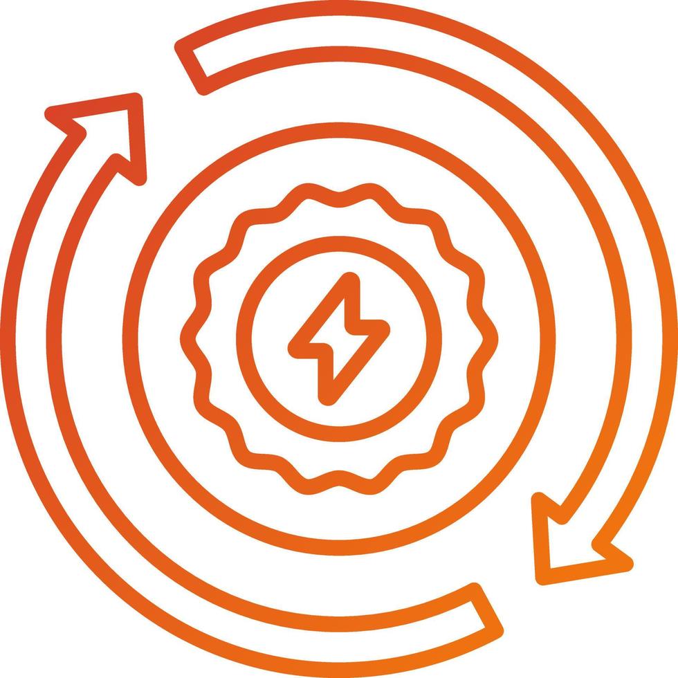 Energy Icon Style vector