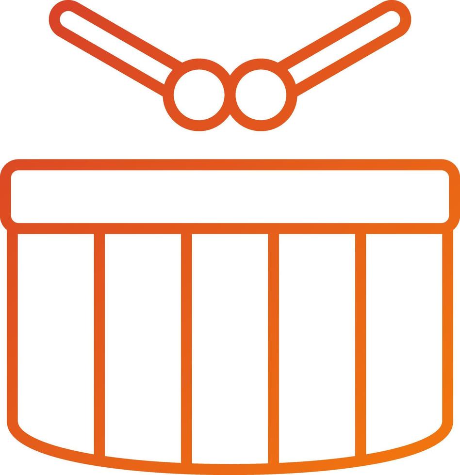 Drum Icon Style vector