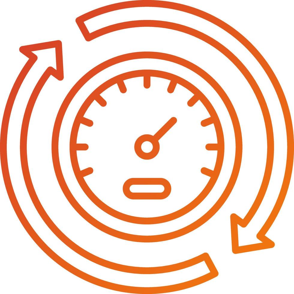 Performance Icon Style vector