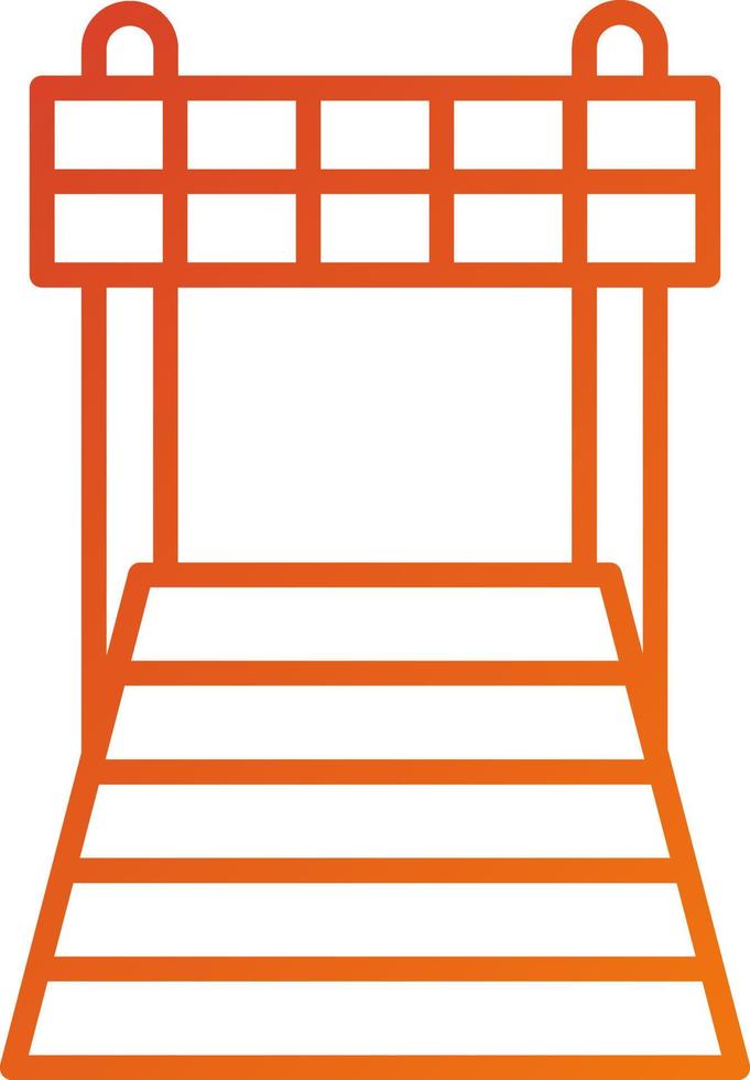 Finish Line Icon Style vector